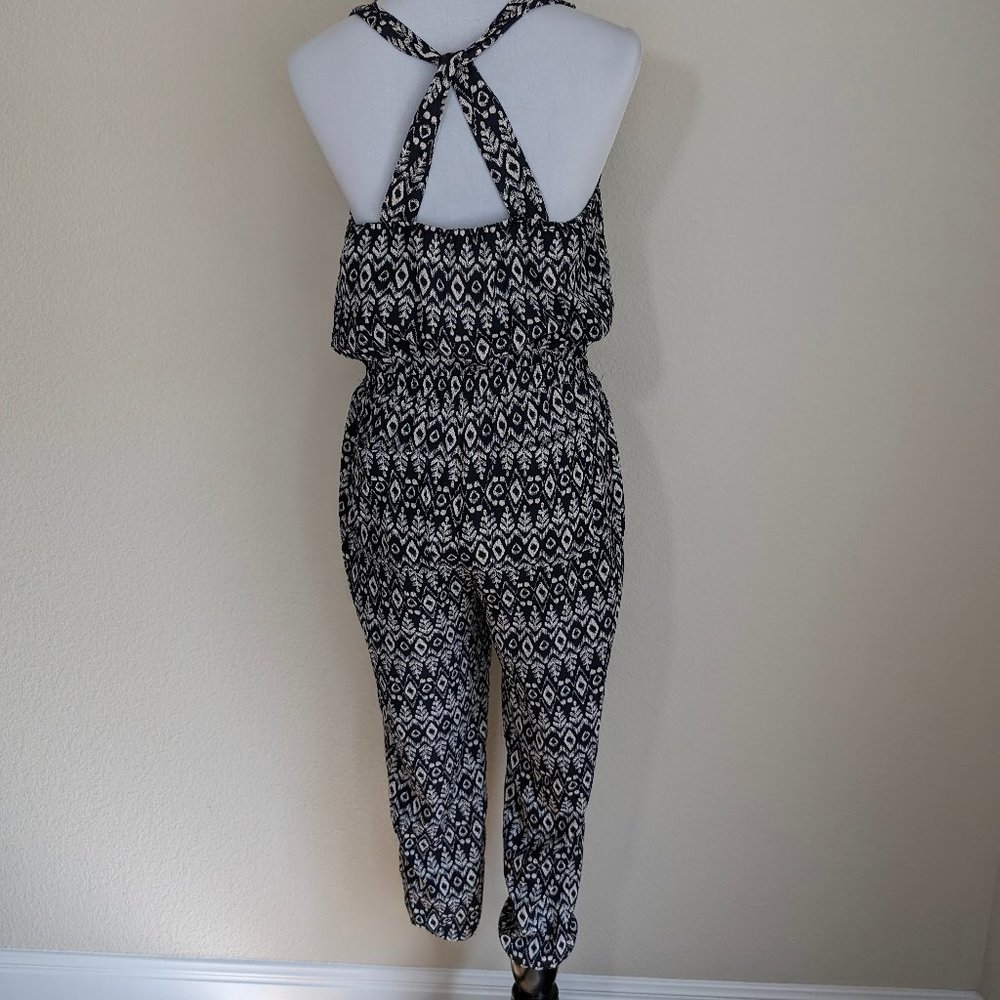 Loft (PETITES) Geometric Pattern Jumpsuit - Picture 3 of 13